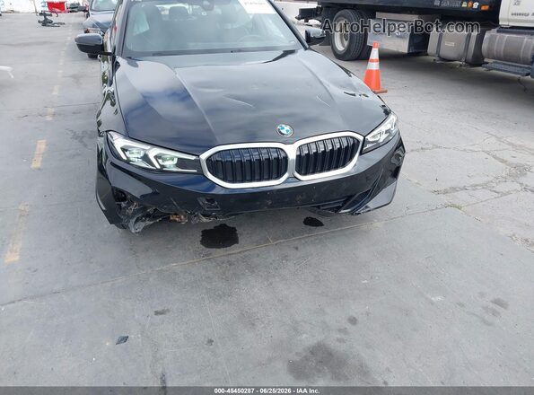 3MW69FF01P8D63494 2023 BMW 3 SERIES Черный Вид спереди