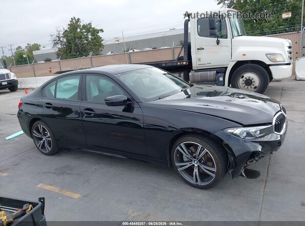 3MW69FF01P8D63494 2023 BMW 3 SERIES Черный Вид задней части салона
