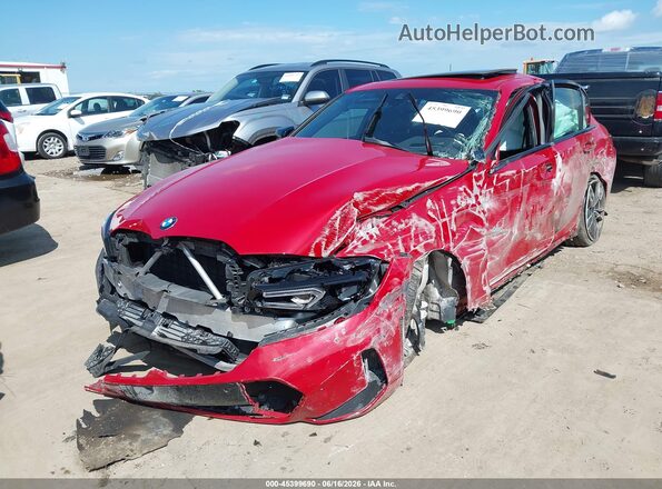 3MW69FF03P8D40265 2023 BMW 3 SERIES Red Передня ліва чверть
