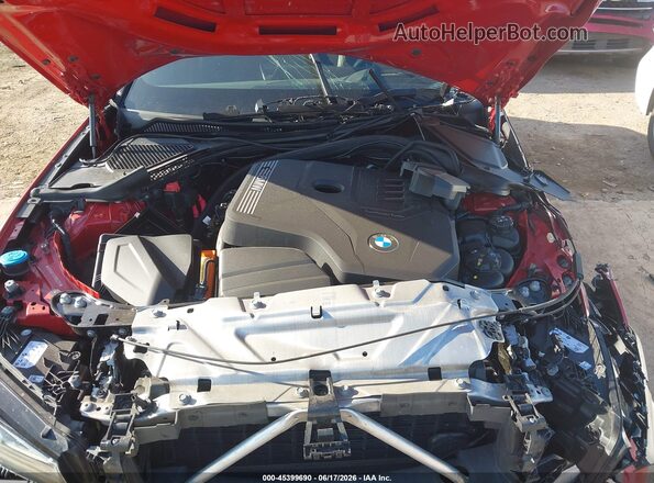 3MW69FF03P8D40265 2023 BMW 3 SERIES Red Вид ззаду