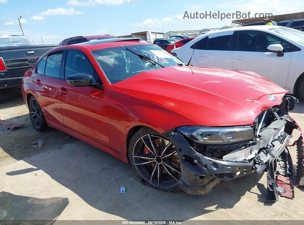 3MW69FF03P8D40265 2023 BMW 3 SERIES Red Панорамний вид салону 360°