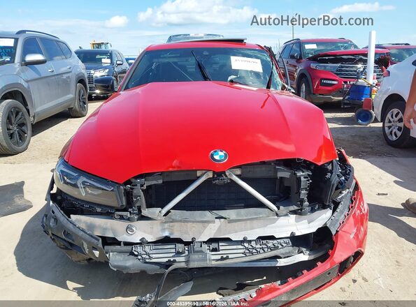 3MW69FF03P8D40265 2023 BMW 3 SERIES Red Вид задньої частини салону
