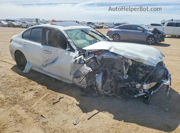 3MW69FF03P8D40539 2023 BMW 3 SERIES Белый Передняя правая четверть
