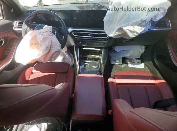 3MW69FF03P8D40539 2023 BMW 3 SERIES Белый Вид панели приборов