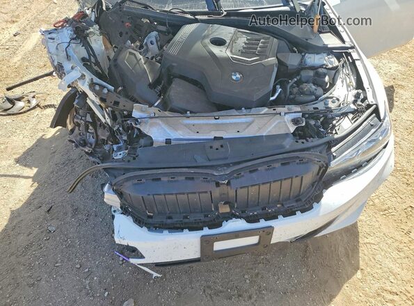 3MW69FF03P8D40539 2023 BMW 3 SERIES Белый Вид задней части салона