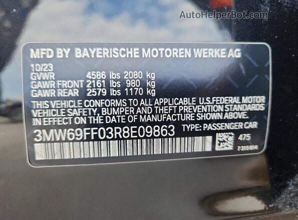 3MW69FF03R8E09863 2024 BMW OTHER Black 
