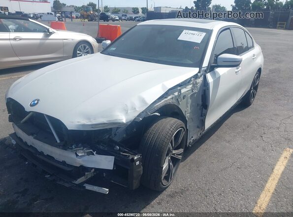 3MW69FF04P8D66826 2023 BMW 3 SERIES White Vista tres cuartos delantera izquierda
