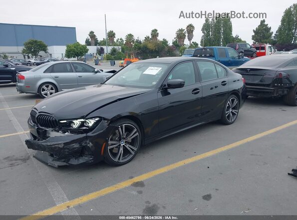 3MW69FF05P8D76247 2023 BMW 3 SERIES Black Przód lewy