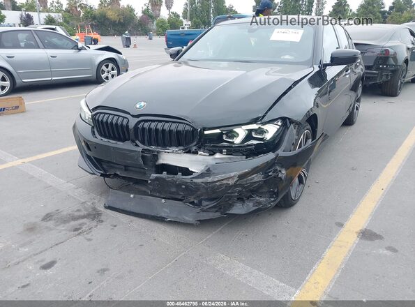 3MW69FF05P8D76247 2023 BMW 3 SERIES Black Widok z przodu
