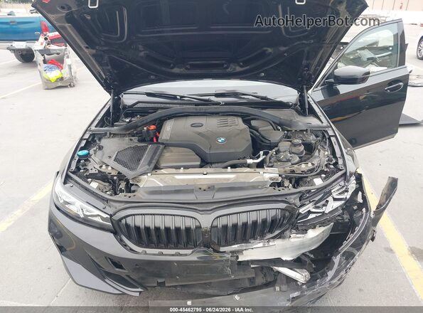 3MW69FF05P8D76247 2023 BMW 3 SERIES Black Widok z tyłu