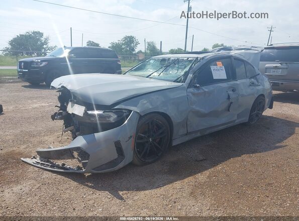 3MW69FF05R8D97442 2024 BMW 3 SERIES Gray Przód lewy