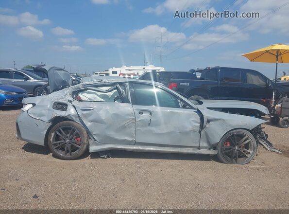 3MW69FF05R8D97442 2024 BMW 3 SERIES Gray Widok wnętrza z tyłu