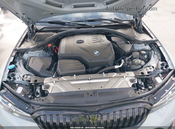 3MW69FF06R8E17231 2024 BMW 3 SERIES Gray უკანა ხედი