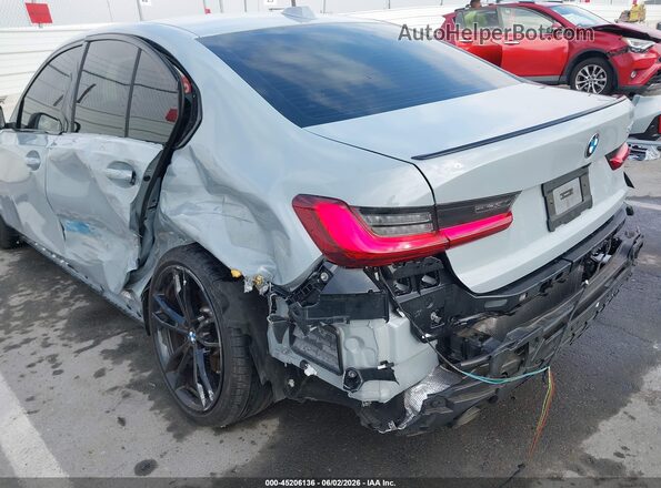 3MW69FF06R8E17231 2024 BMW 3 SERIES Gray წინა ხედი