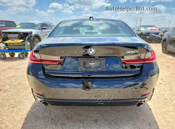 3MW69FF0XP8C86740 2023 BMW 3 SERIES Black Widok z tyłu
