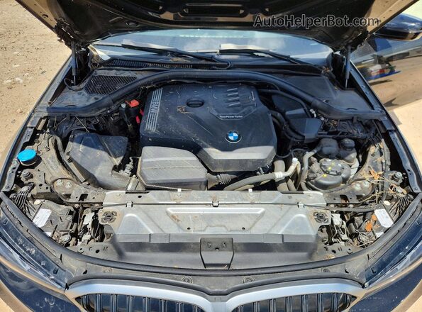 3MW69FF0XP8C86740 2023 BMW 3 SERIES Black Widok wnętrza z tyłu