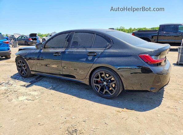3MW69FT02S8F49865 2025 BMW M3 Black Trasero izquierdo