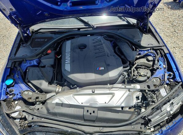 3MW69FT02T8G04445 2026 BMW M3 Blue Widok wnętrza z tyłu
