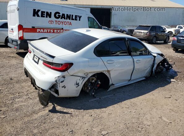 3MW69FT05S8F49584 2025 BMW M3 White Задня права чверть