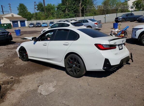 3MW69FT05S8F49584 2025 BMW M3 White Задня ліва чверть
