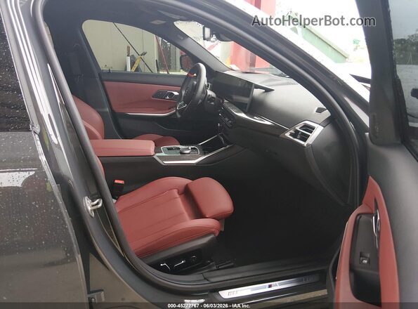 3MW69FT08T8G09665 2026 BMW M3 Gray Front interior view
