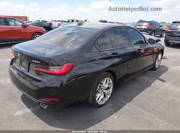 3MW89CW01S8F00238 2025 BMW 3 SERIES Black უკანა მარჯვენა