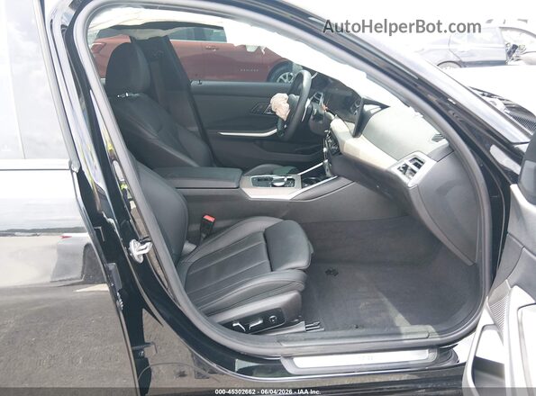 3MW89CW01S8F00238 2025 BMW 3 SERIES Black წინა სალონის ხედი