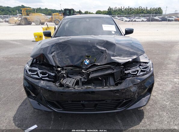 3MW89CW01S8F00238 2025 BMW 3 SERIES Black უკანა სალონის ხედი