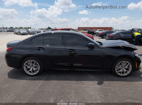 3MW89CW01S8F00238 2025 BMW 3 SERIES Black სალონის 360-გრადუსიანი ხედი