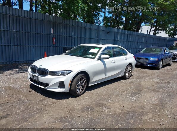 3MW89CW01T8F89620 2026 BMW 3 SERIES White წინა მარცხენა ხედი სამი მეოთხედიდან