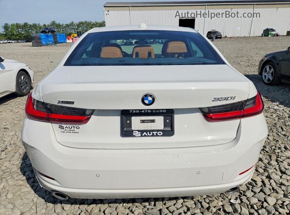 3MW89CW02S8F79211 2025 BMW 3 SERIES White Вид ззаду