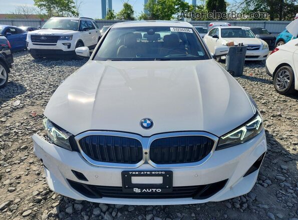 3MW89CW02S8F79211 2025 BMW 3 SERIES White Вид спереду