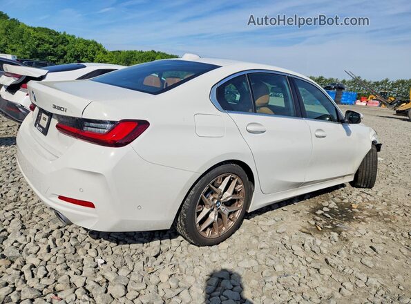 3MW89CW02S8F79211 2025 BMW 3 SERIES White Задня права чверть