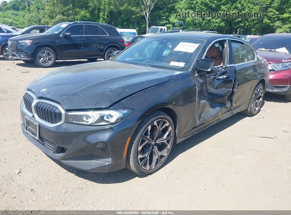 3MW89CW05S8F34571 2025 BMW 3 SERIES Black Vista tres cuartos delantera izquierda