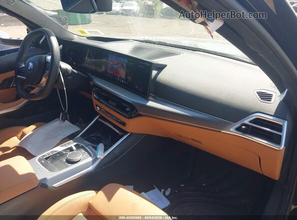 3MW89CW05S8F34571 2025 BMW 3 SERIES Black Vista interior delantera