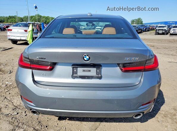 3MW89CW08S8E90775 2025 BMW 3 SERIES Silver Вид ззаду