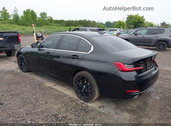 3MW89CW09S8F07440 2025 BMW 3 SERIES Black Rear left