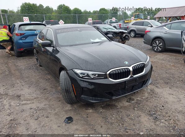 3MW89CW09S8F07440 2025 BMW 3 SERIES Black Front view