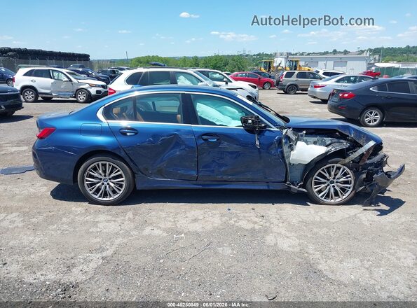 3MW89FF00P8D39471 2023 BMW 3 SERIES Blue Вид задньої частини салону