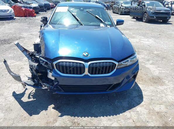 3MW89FF00P8D39471 2023 BMW 3 SERIES Blue Вид спереду