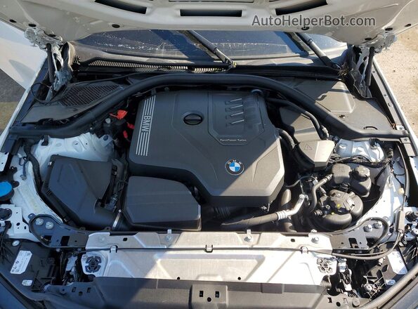 3MW89FF01P8D01005 2023 BMW 3 SERIES White Սալոնի հետևի տեսք