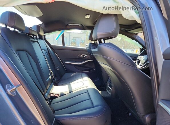 3MW89FF01R8E39338 2024 BMW 3 SERIES Gray Вид задніх сидінь