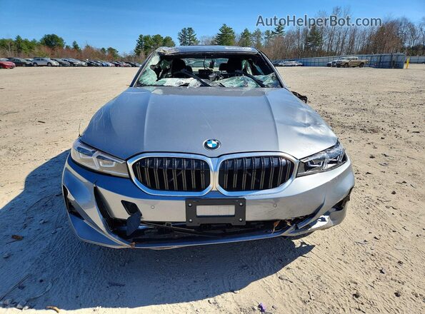 3MW89FF01R8E39338 2024 BMW 3 SERIES Gray Вид спереду