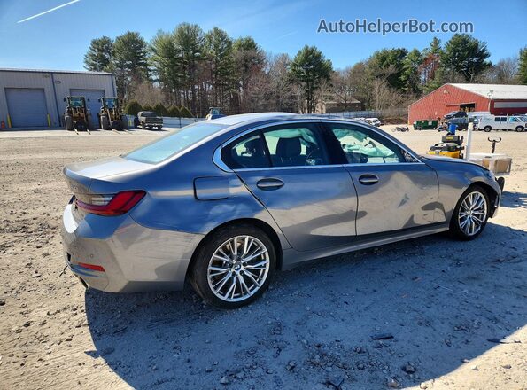 3MW89FF01R8E39338 2024 BMW 3 SERIES Gray Задня права чверть