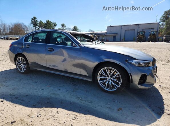 3MW89FF01R8E39338 2024 BMW 3 SERIES Gray Передня права чверть