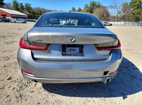 3MW89FF01R8E39338 2024 BMW 3 SERIES Gray Вид ззаду