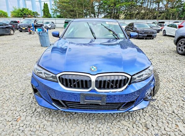 3MW89FF02P8D09310 2023 BMW 3 SERIES Blue Vista frontal