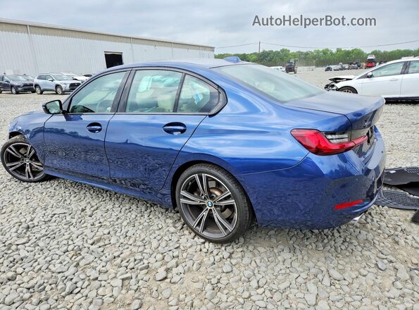 3MW89FF02P8D09310 2023 BMW 3 SERIES Blue Trasero izquierdo