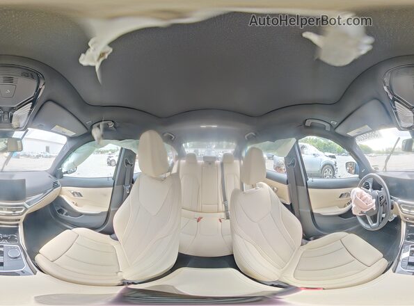 3MW89FF02P8D09310 2023 BMW 3 SERIES Blue Vista de la etiqueta del VIN