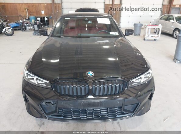 3MW89FF03P8D53333 2023 BMW 3 SERIES Черный Вид щитка приборов